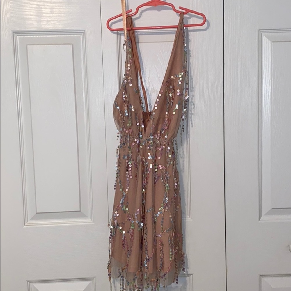 Sparkly Pink Formal dress